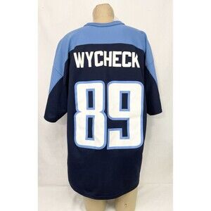 Frank Wycheck #89 Tennessee Titans Jersey XL X Large 51" Reebok NFL Football